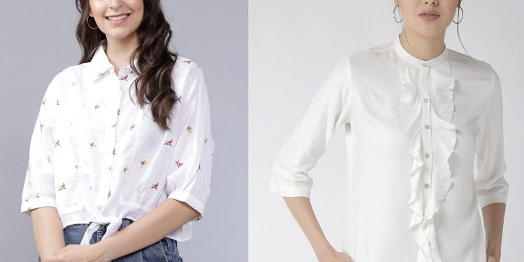 15 Trending Designs White Shirts for Womens in Fashion